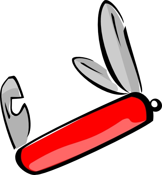 552x597 Swiss Army Knife Clip Art Free Vector In Open Office Drawing