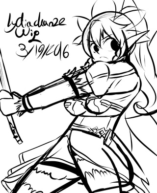 320x395 Request From It's Kirito And Leafa From Sword