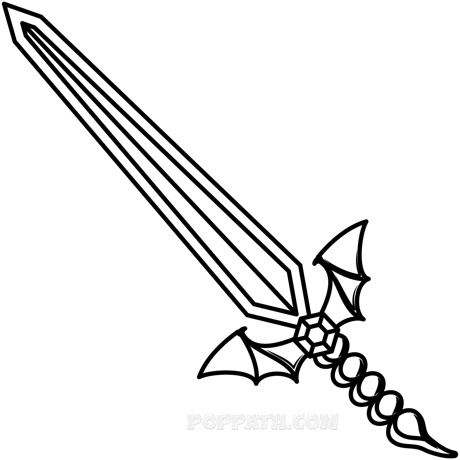 1500x1500 Image Drawing Sword Transparent Png Clipart Free Download