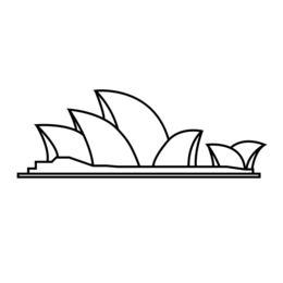 260x260 download sydney opera house drawing clipart sydney opera house