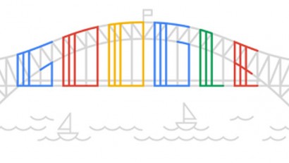 410x231 Today's Google Doodle Celebrates Years Of The Sydney Harbour