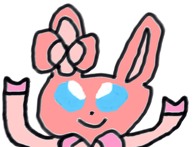 800x600 Sylveon An Anime Speedpaint Drawing