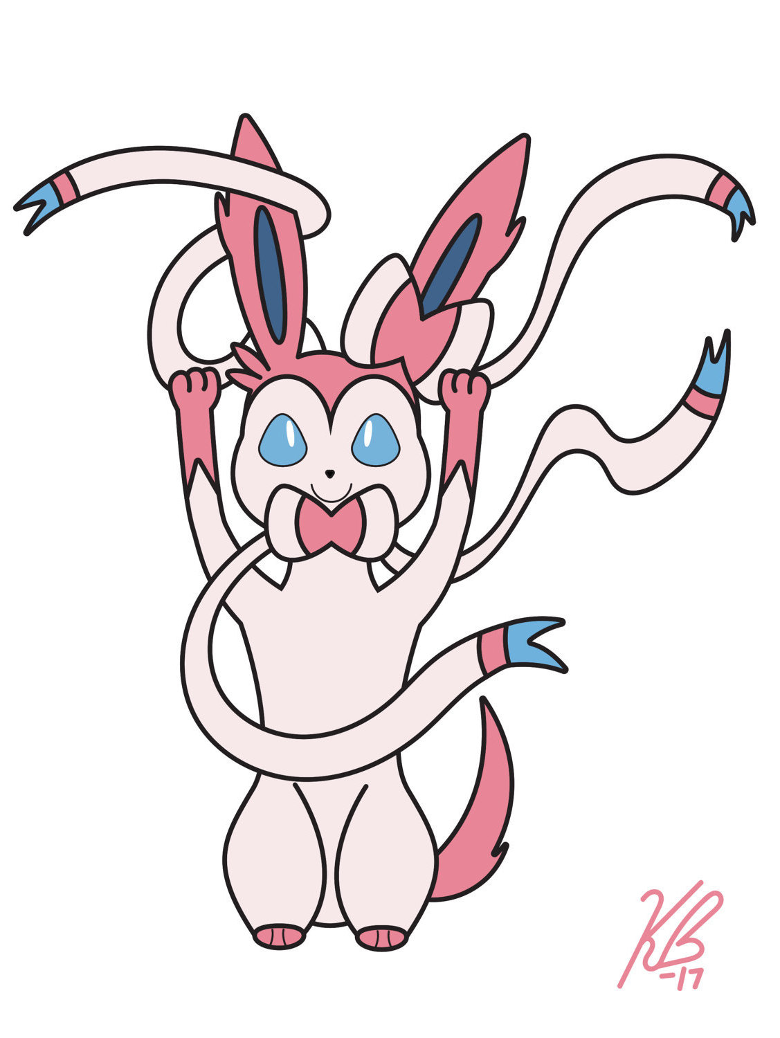 1127x1500 The Hugging Sylveon Etsy