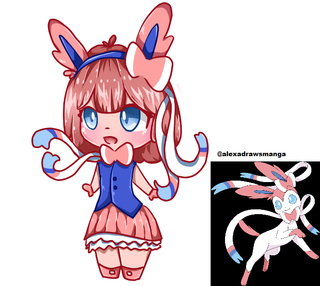 320x286 Catkitgirl Suggested That I Draw Sylveon As A Human So Here You Go