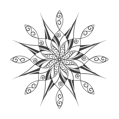 400x400 grids as references for symmetry in procreate on the ipad