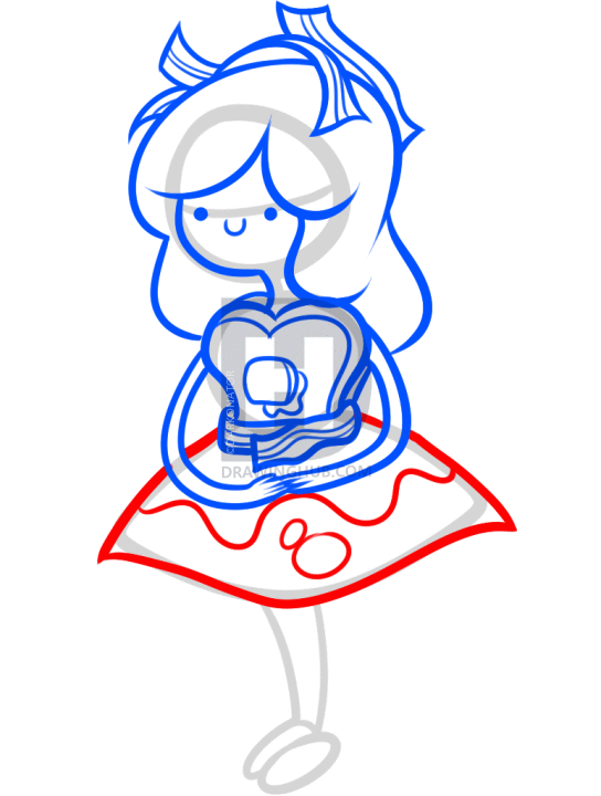 544x720 How To Draw Breakfast Princess, Adventure Time, Breakfast Princess