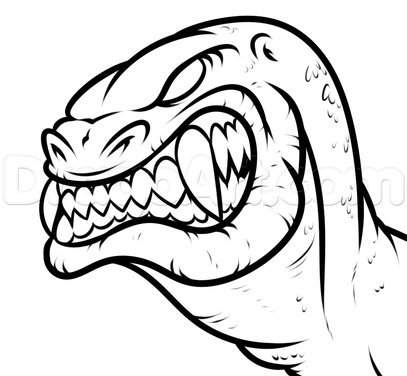 821x759 Draw A T Rex Easy, Step