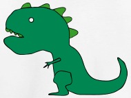 190x143 T Rex Dinosaur Cartoon Drawing Toddler Premium T Shirt Spreadshirt