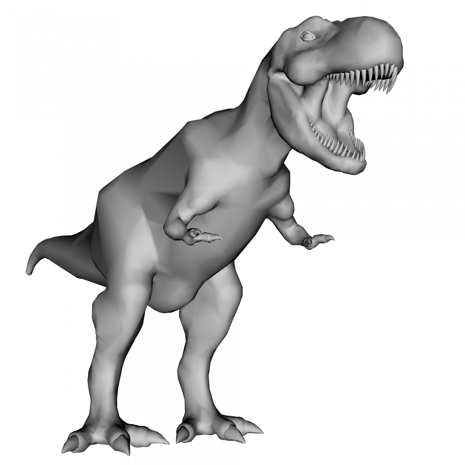 Тираннозавр сбоку