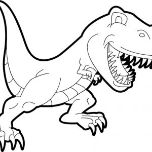 300x300 how to draw a t rex best drawing dinosaur for kids simple t rex