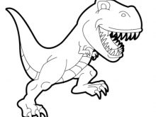 220x165 T Rex Coloring