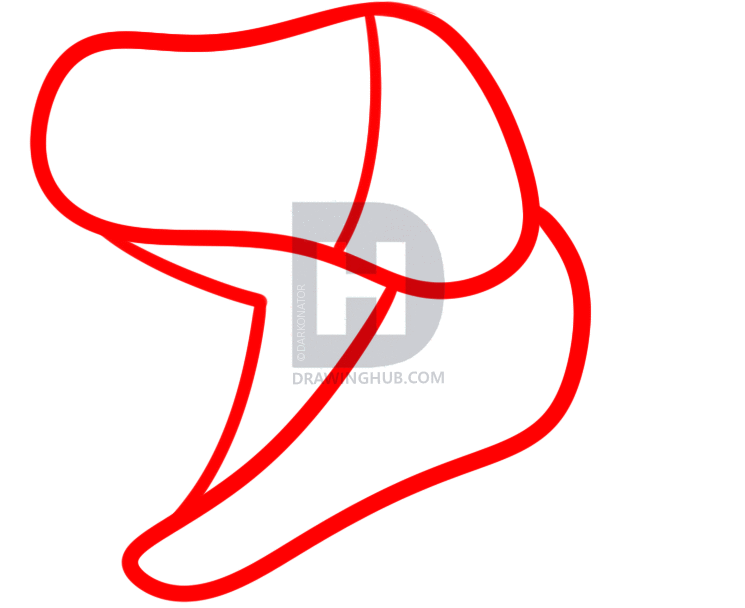 745x608 How To Draw A T Rex Head, Step