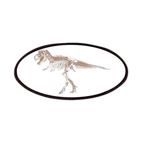 460x460 Funny Tyrannosaurus Rex Skeleton Patches