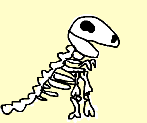 300x250 A T Rex Skeleton