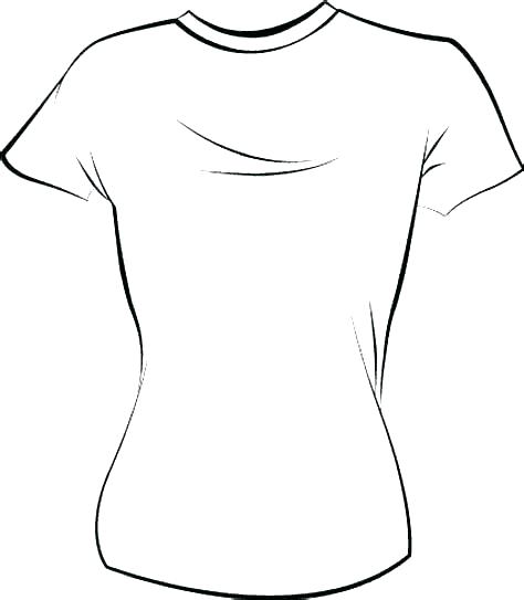 474x543 Line Drawing Template