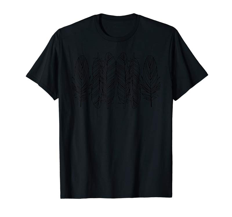 800x748 Buy Now Feather Drawing Boho Art Image T Shirt Gift