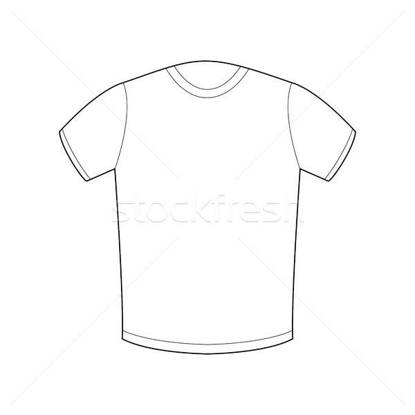 600x600 White T Shirt Template Isolated Sport Clothing On White Backgro