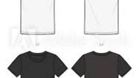 280x158 Polo Shirt Flat Sketch T Shirt Design