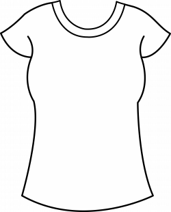 T Shirt Outline Drawing | Free download on ClipArtMag