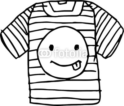 400x343 Unique Pattern Children T Shirt Illustration Outline Buy Photos