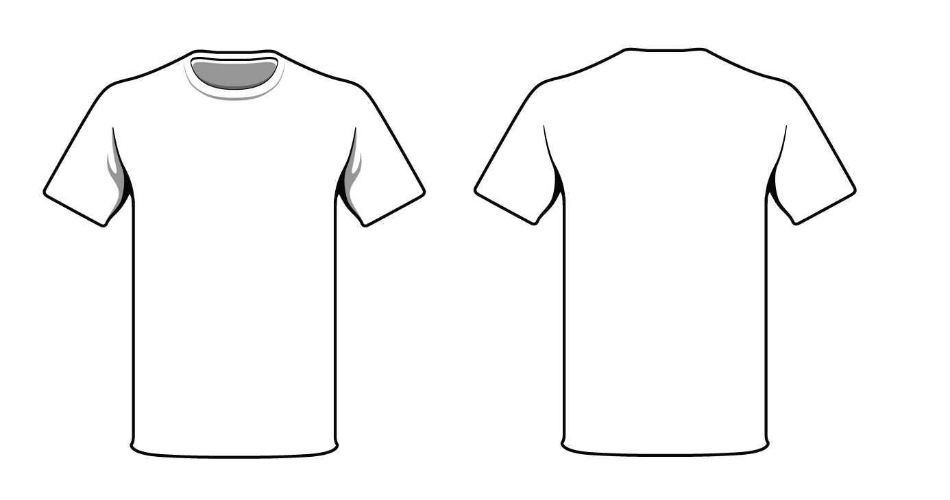 1386x730 tee shirt outline template t shirt drawing t shirt template clip