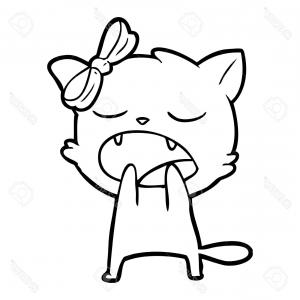 300x300 Tabby Kitten Illustration Drawing Engraving Ink Shopatcloth