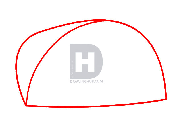 616x459 How To Draw A Taco, Step