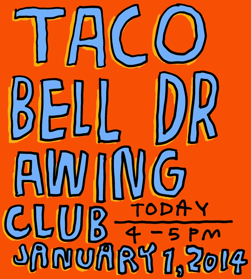 800x891 Taco Bell Drawing Club
