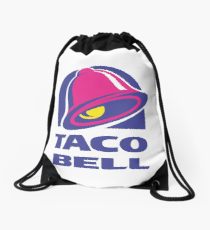 210x230 Taco Bell Drawing Drawstring Bags Redbubble