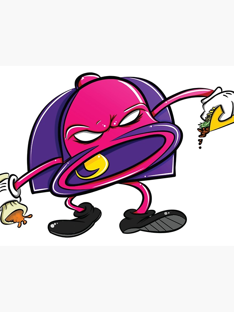 750x1000 Mad Taco Bell Guy Art Photographic Print