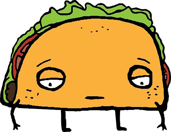 550x425 Sad Taco Posters
