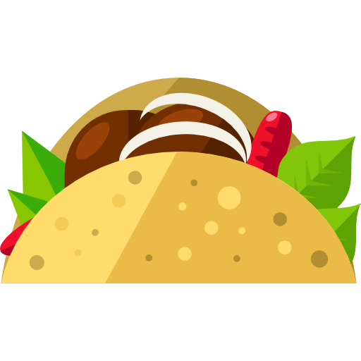 512x512 Collection Of Free Taco Drawing Junk Food Download On Ui Ex