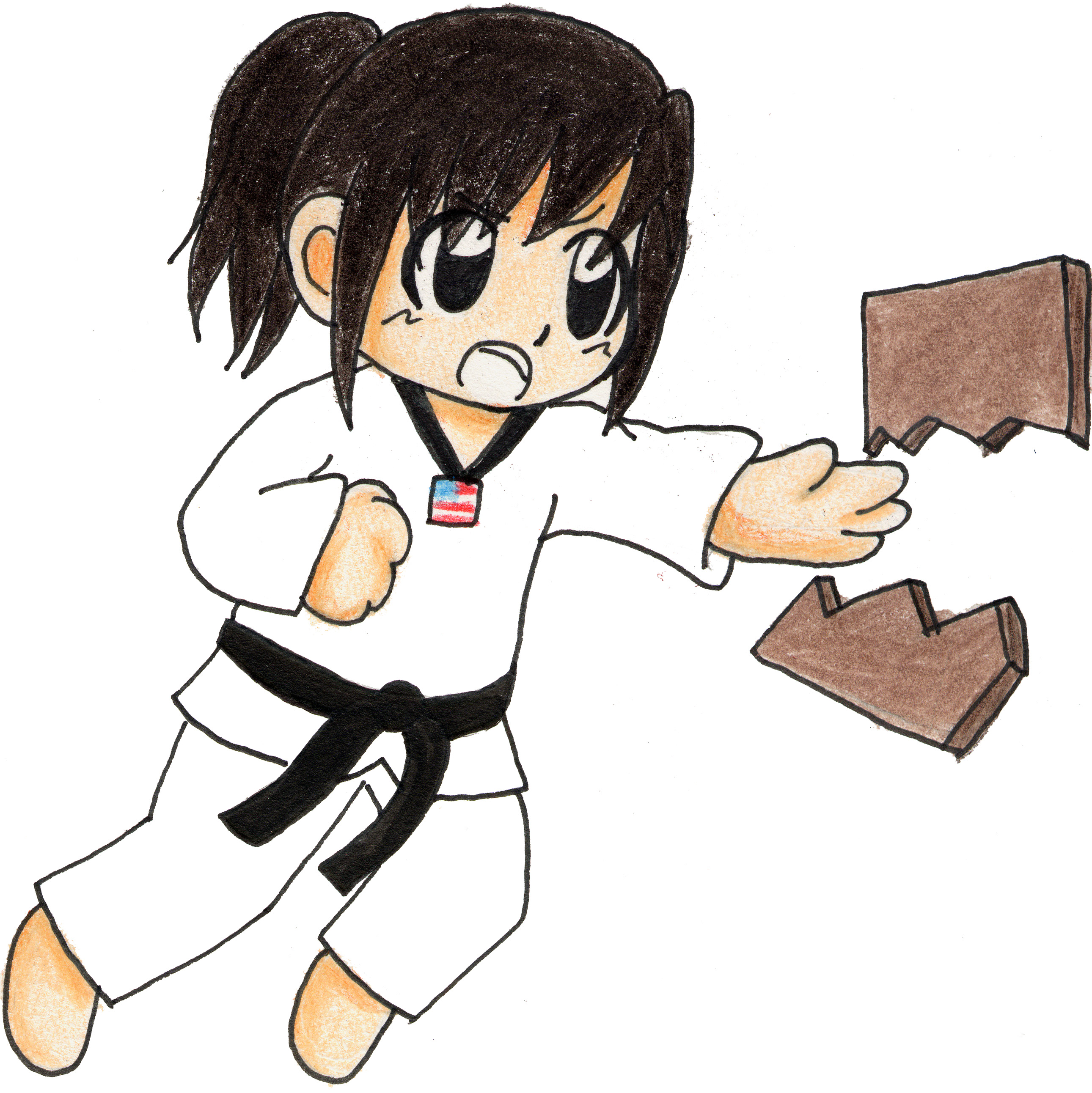 Taekwondo Drawing