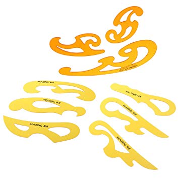 355x355 Jili Online Set Of Plastic French Tailor Curves