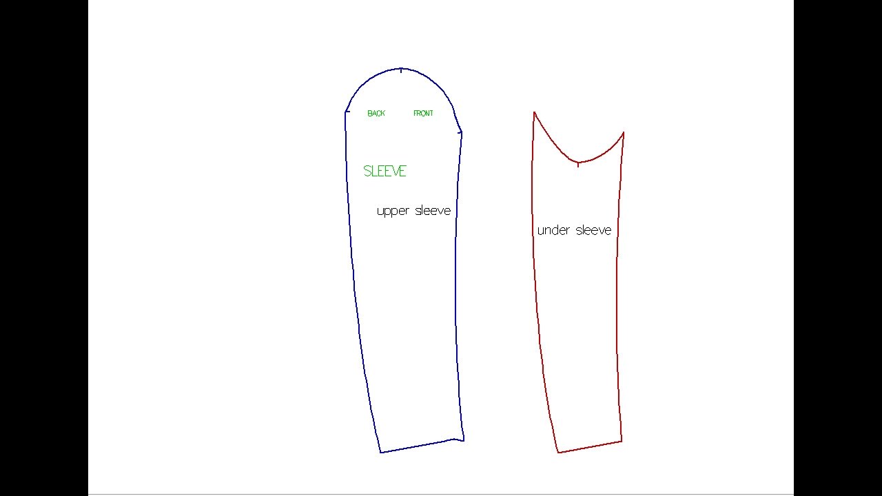 1280x720 Pattern Making Tutorial How To Draw A Tailor Sleeve