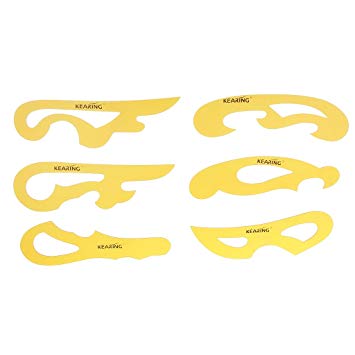 355x355 Whitleys Set Of Drawing Curves Drafting Template Stencil Scales