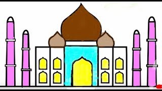 320x180 How To Draw Taj Mahal Video In Hd Format