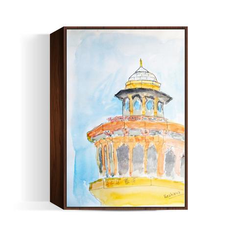 480x480 Taj Mahal Gate Wall Art Artist Keshava Shukla Postergully