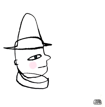 350x357 Talking Man Drawing Gif