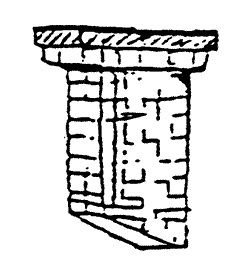 245x275 Tall Pitched Roof Brick Chimney