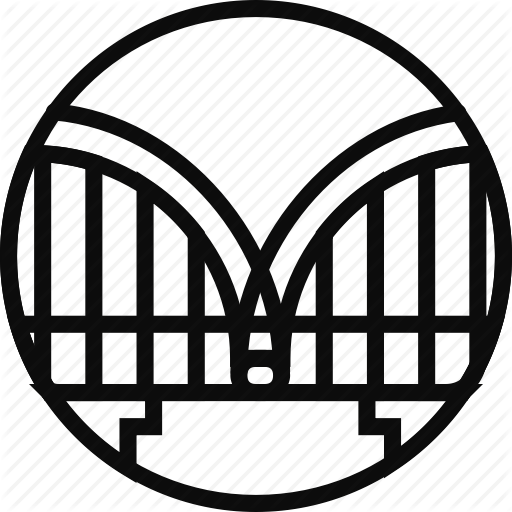 512x512 Big, Bridge, Building, Monument, Outline, Tall Icon