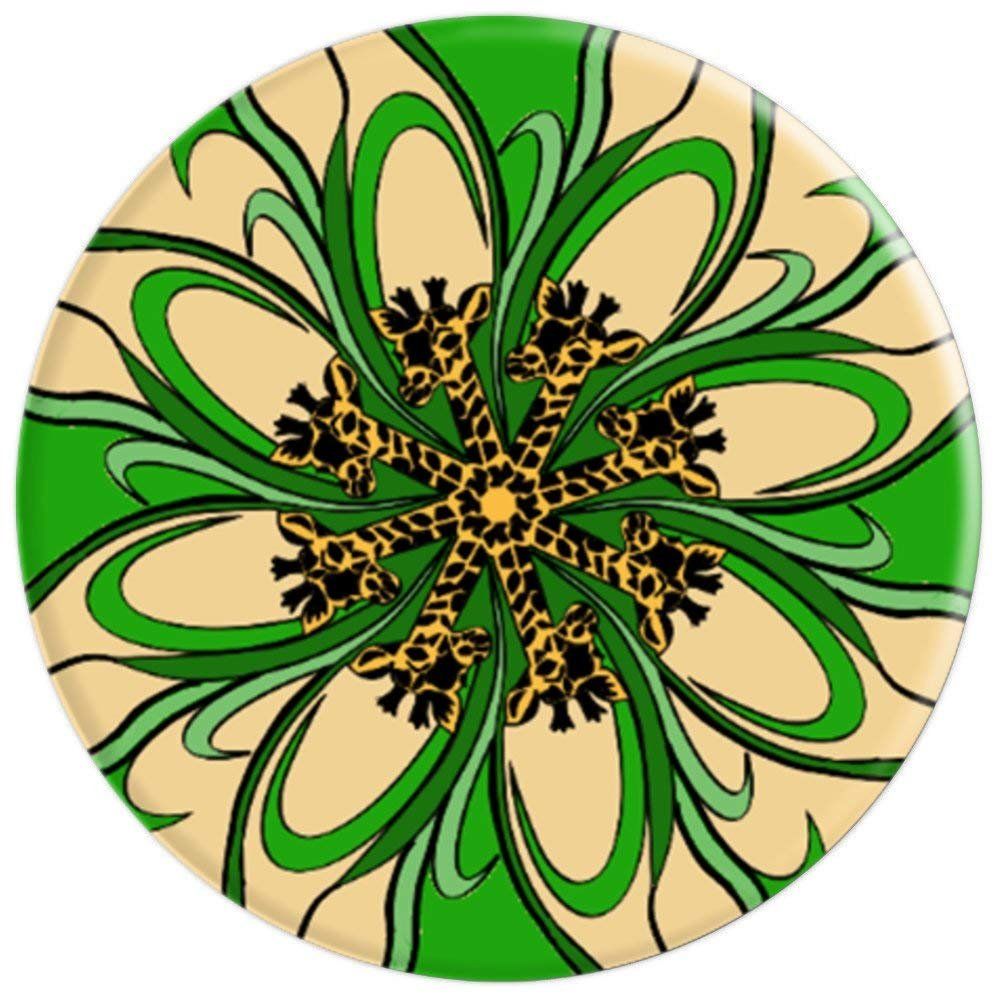 1000x1000 Giraffe Drawing Clip Art Mandala Tall Grass Horn Symbol Gift