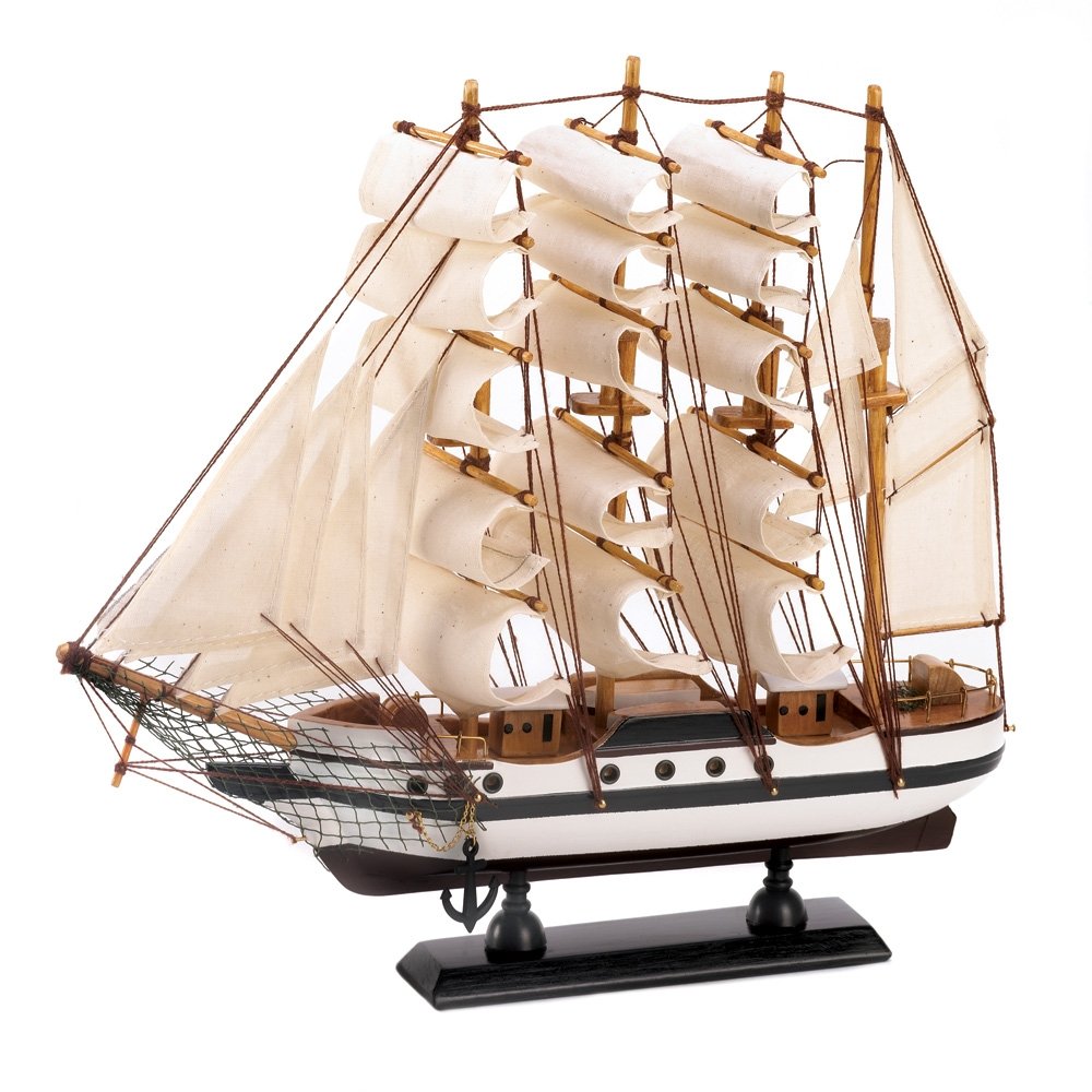 1000x1000 Gifts Decor Passat Tall Ship Detailed Wooden Model