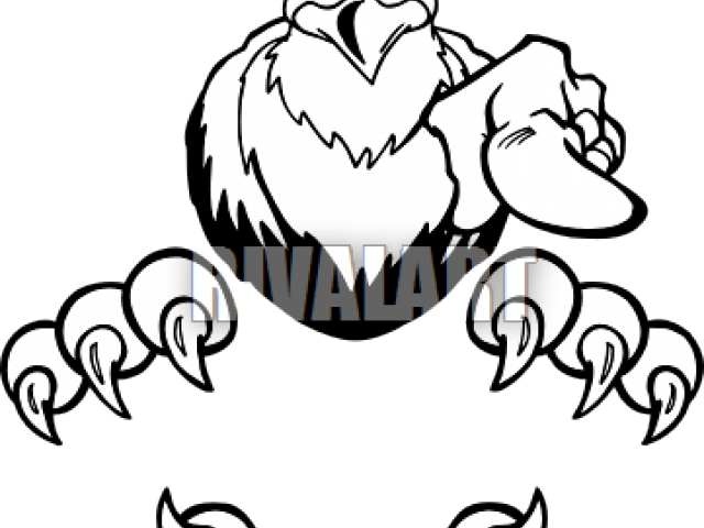 640x480 Falcon Clipart Talon