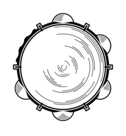 260x280 Drawing, Drum, Yellow, Transparent Png Image Clipart Free Download