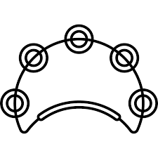 225x225 image result for tambourine black line art band tee shirts