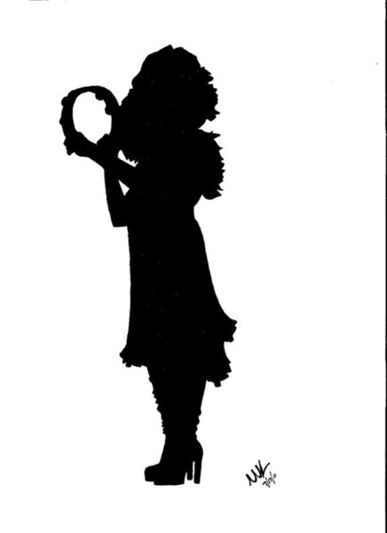 436x600 tambourine drawings fine art america