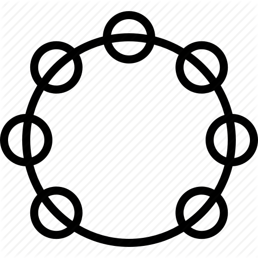 512x512 triangle clip tambourine, picture