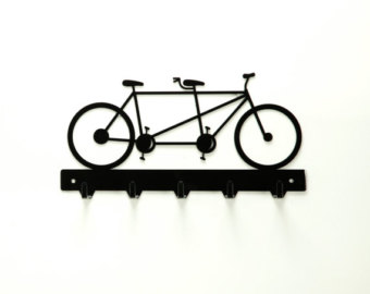 340x270 Tandem Bicycle Art Etsy