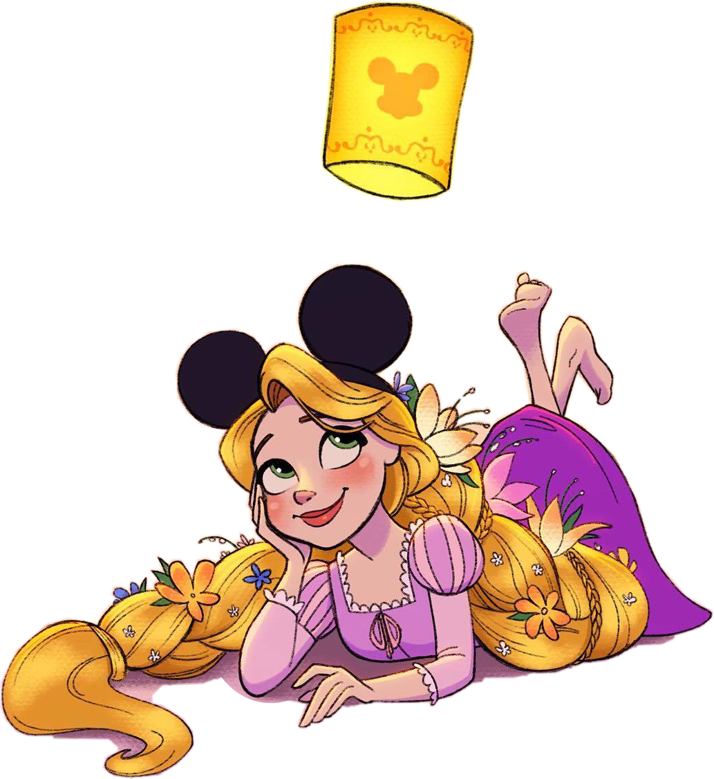 1033x1126 Rapunzel Tangled Mickeyears Cute Drawing
